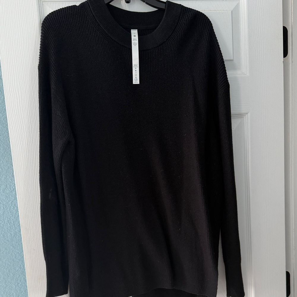 Lululemon Black wool sweater